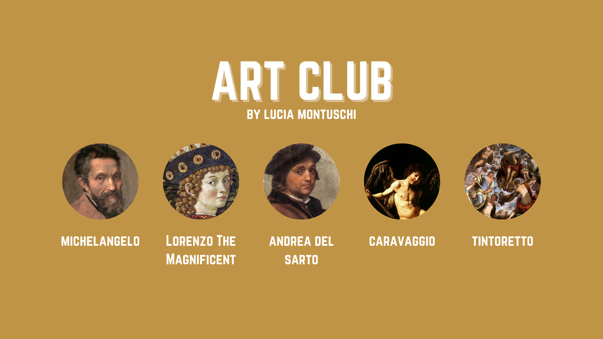 Ecco a voi l’Art Club by Lucia Montuschi