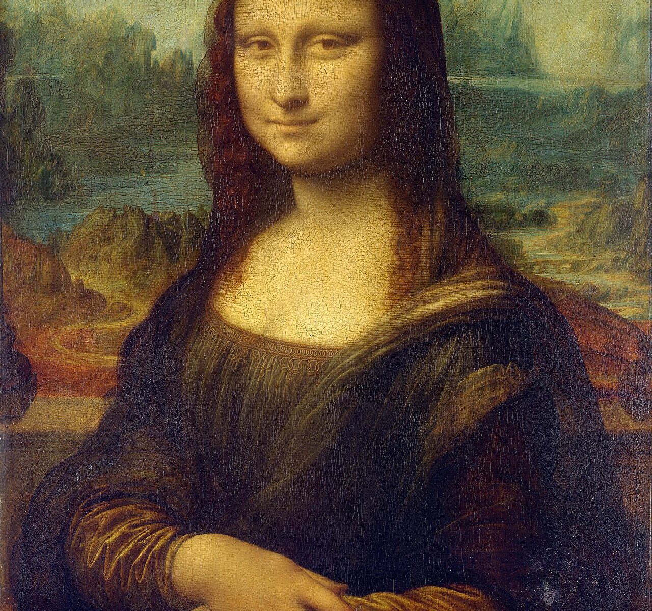 Mona Lisa bridge is real and is in Tuscany